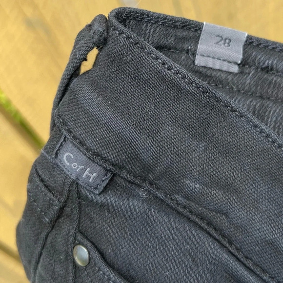 Citizens of Humanity Chrissy Black High Rise Skinny Denim Size 28 - Picture 4 of 6